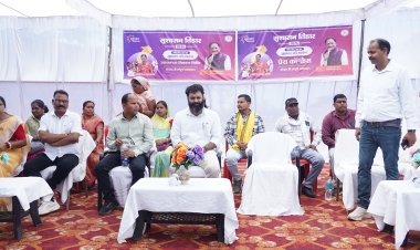 सिमड़ा के जनसमस्या शिविर में पहुंचे कलेक्टर रोहित व्यास,,शिविर मे 940 आवेदन प्राप्त हुए मौक़े पर ही हो गयी 53 आवेदन की समस्या दूर